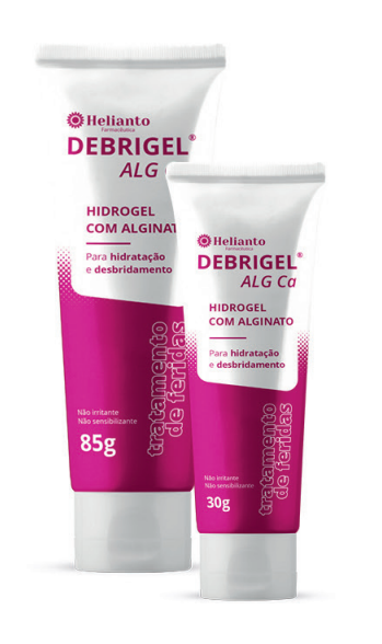 Debrigel ALG CA - Hidrogel com Alginato de Cálcio e Sódio - 85G - Helianto