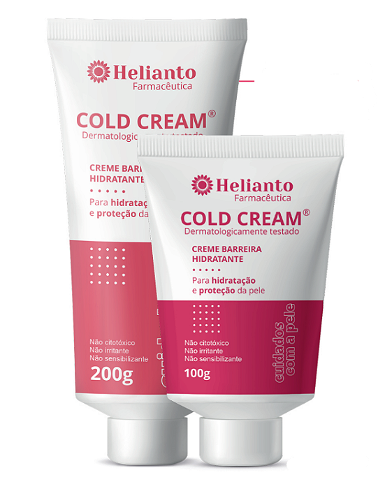 Cold Cream - Creme Barreira/Hidratante  100g - Helianto