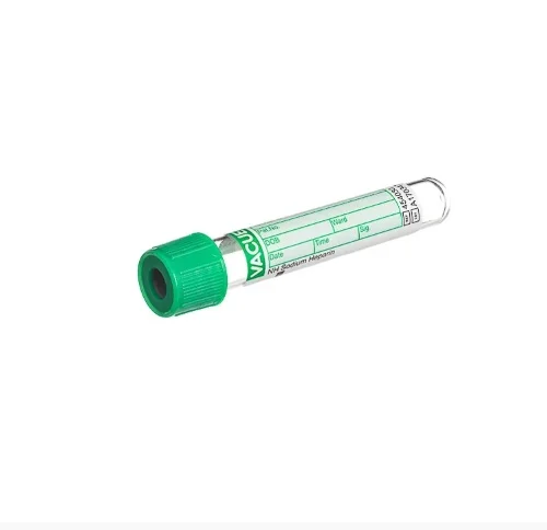 Tubo 4ml com Heparina Sodica C/50 Unidades Non Ridged Vacuette - Verde -Greiner