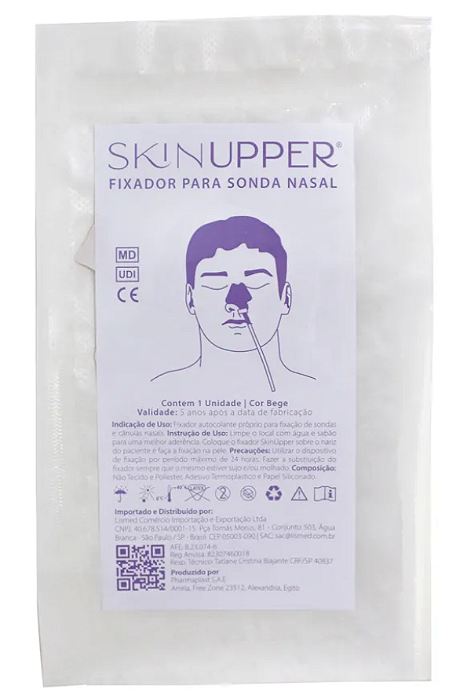 Fixador para Tubo/Sonda Nasal Bege - 1un - Skinupper
