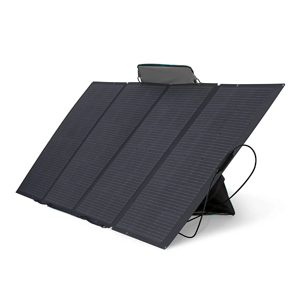 Placa Solar Portátil Dobrável Ecoflow 400w
