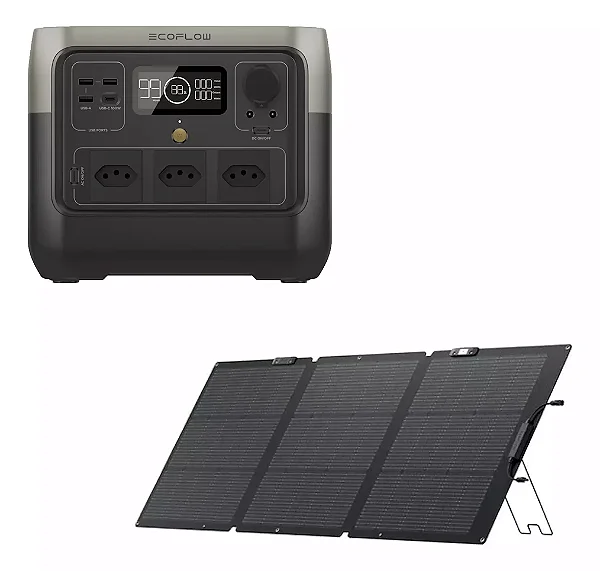 Gerador River 2 Pro + Painel 160w