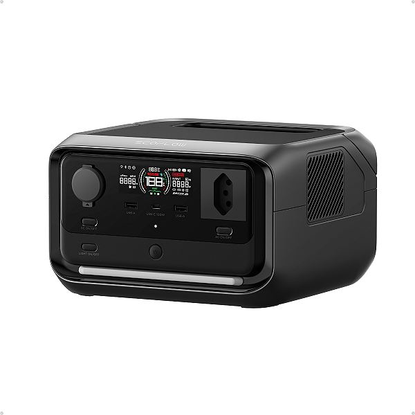 Gerador River 3 Plus + bateria 572Wh + Painel 60w