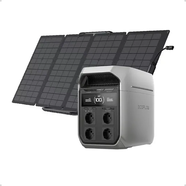 Gerador Ecoflow Delta 3 Plus + Painel 110W