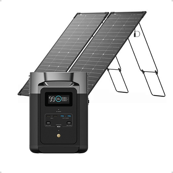 Gerador Delta 2 + 2x Painel 125W