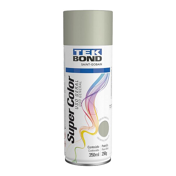 Fundo Primer Preparador Cinza Spray Super Color Tek Bond
