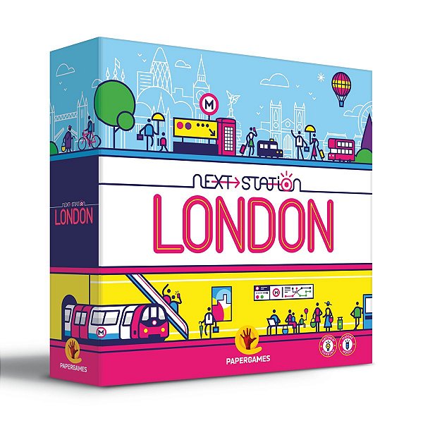 Jogo De Mesa Metroviário Next Station: London PaperGames
