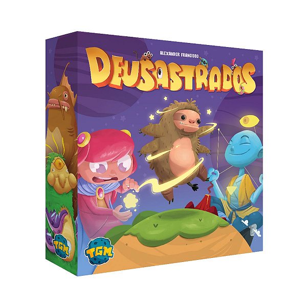 Jogo De Tabuleiro Board Games Criativo Deusastrados - TGM