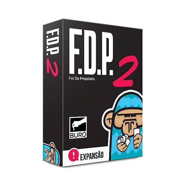 FDP 2 Foi De Propósito 2 Expansão Jogo De Cartas Humor Buró
