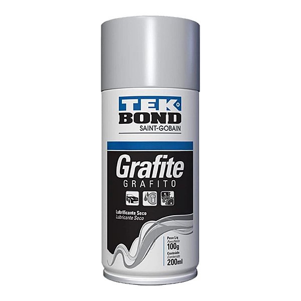 Grafite Seco Spray TekSpray Tekbond 200ml 100g Lubrificante
