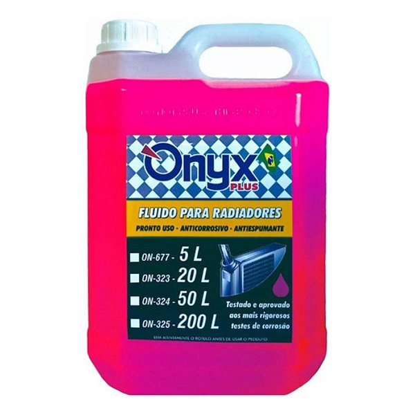 Aditivo Fluido Radiador 5 Litros Pronto Uso 5l Rosa Onyx
