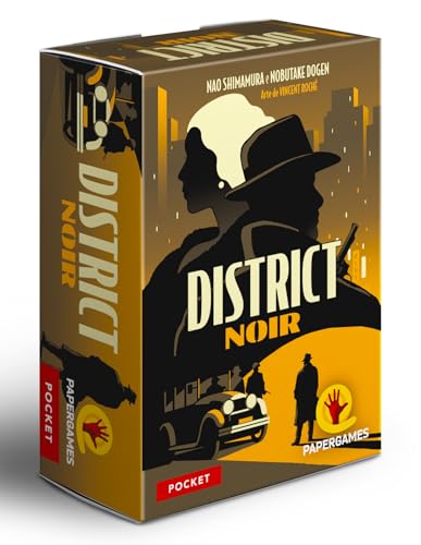 District Noir Jogo De Cartas Boardgames Papergames PT-BR