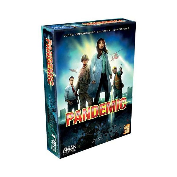 Jogo De Tabuleiro Cooperativo Combate A Epidemias Pandemic