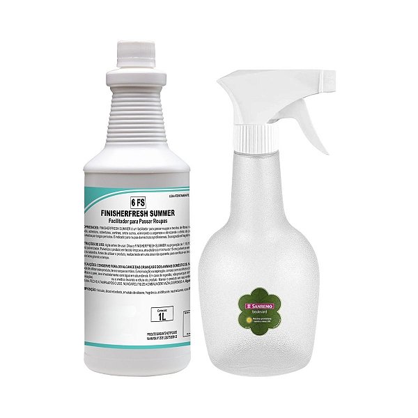 Aromatizador De Roupas Finisherfresh Summer 1L + Borrifador