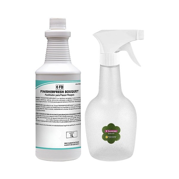Aromatizador De Roupas Finisherfresh Summer 1L + Borrifador