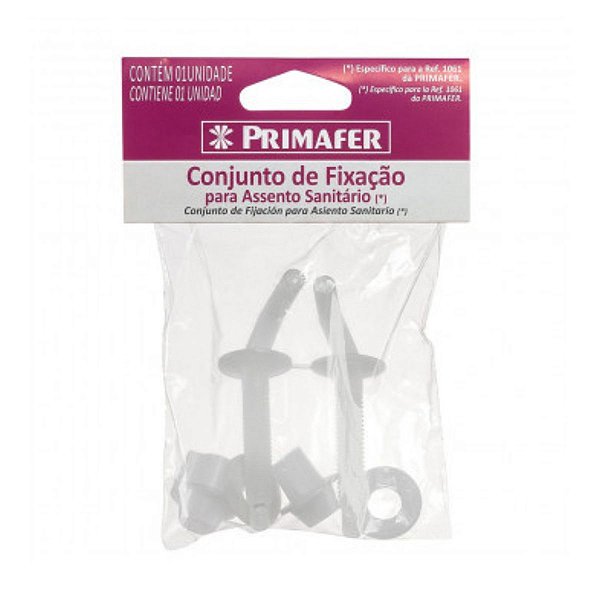 Parafuso Fixação Assento Sanitário Conjunto Atlas Primafer