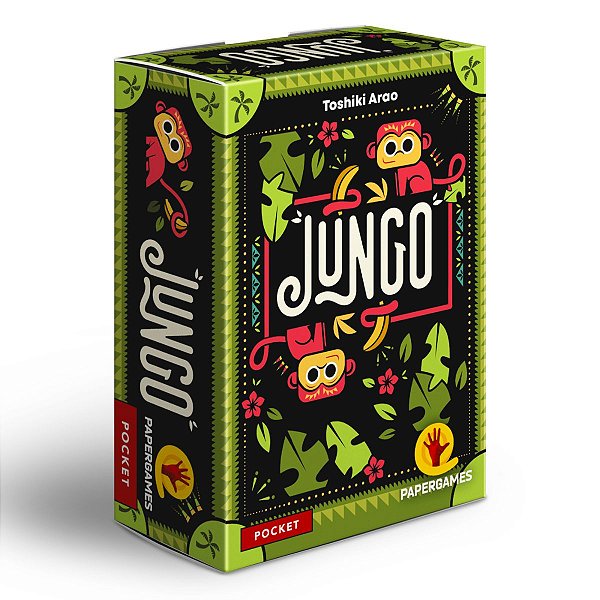 Jungo Linha Pocket Papergames Jogo De Cartas 3-5 Jogadores