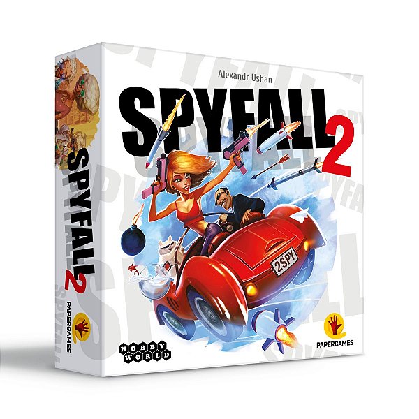 Spyfall 2 Jogo de Cartas Psicológico Espião - Papergames