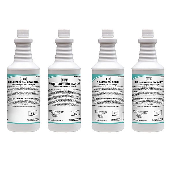 Kit Finisherfresh Summer+Bouquet+Requinte+Floral Passar 1l