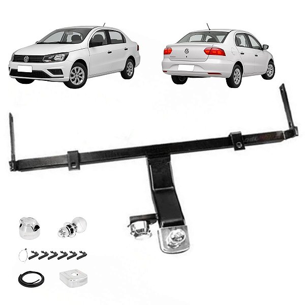 Reboque Engate de Carro Voyage 2009 a 2023 Fixo Reforçado