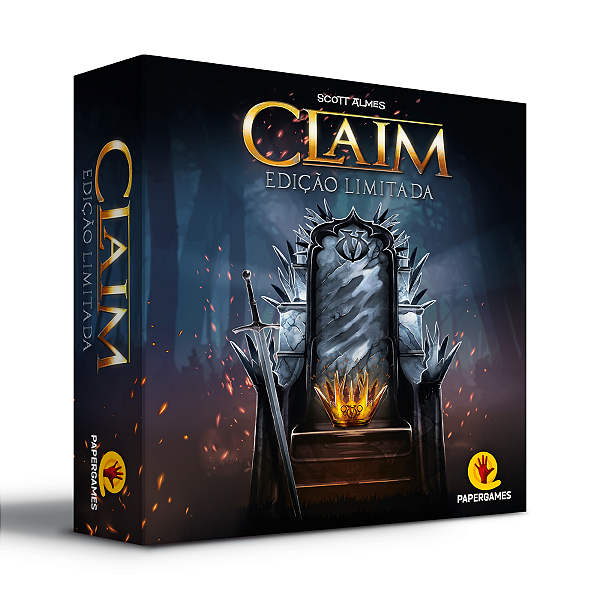 Jogo Claim Edição Limitada Estratégia Cartas 2-4 Jogadores