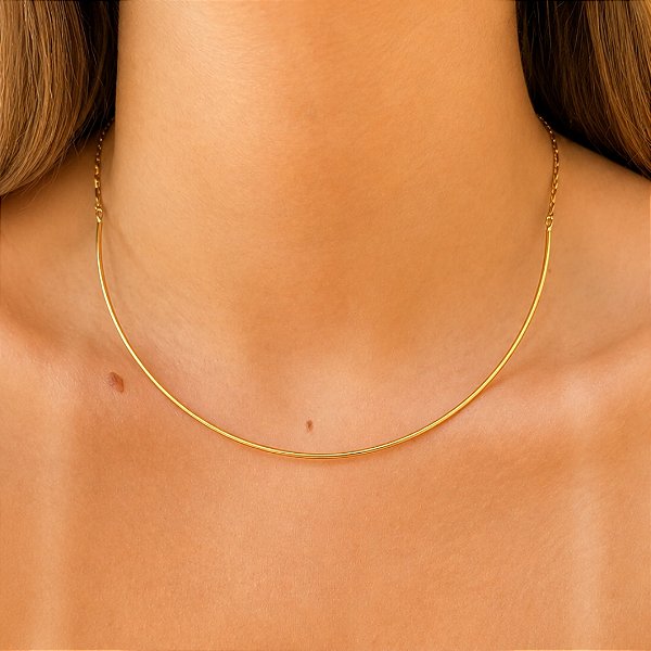 CHOCKER MEIO ARO NO RÓDIO BRANCO