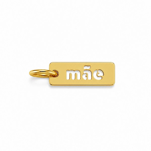 PINGENTE MÃE NO BANHO DE OURO 18K