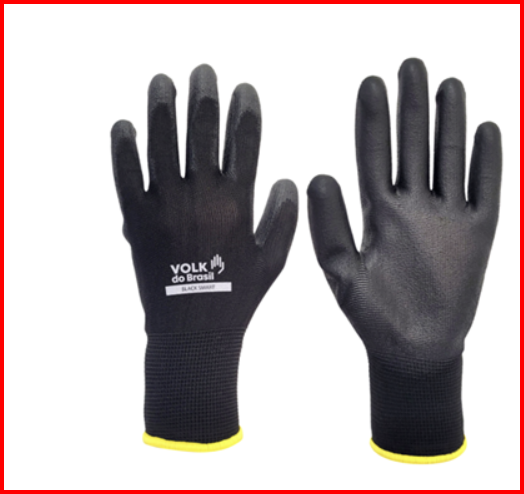 LUVA TATIL BLACK VOLK MULTITATO CA 30916