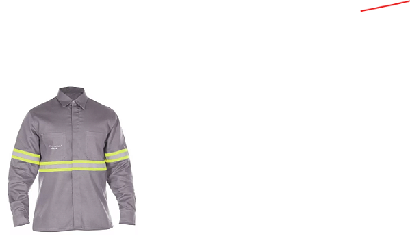 CAMISA NR10 REF. CINZA CA 41146