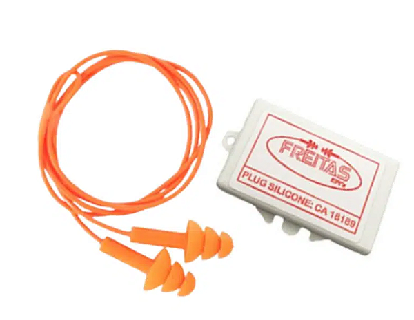 PROTETOR AURICULAR DE SILICONE TIPO PLUG CA 18189