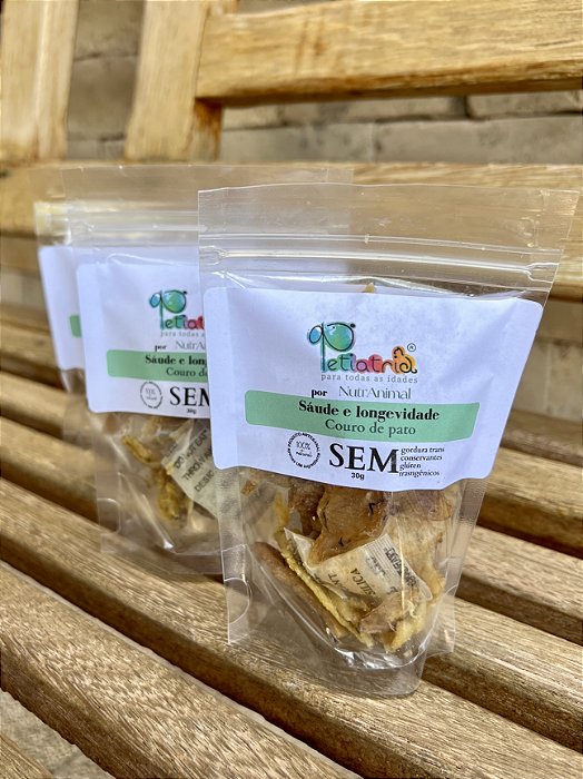 Petisco Couro de Pato 30g