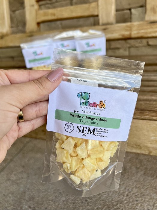 Petisco Tripa Suína 30g