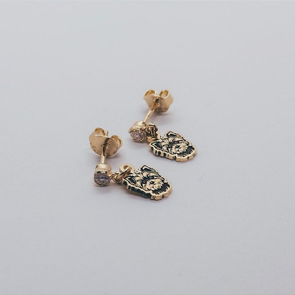 Brinco YorkShire Dourado