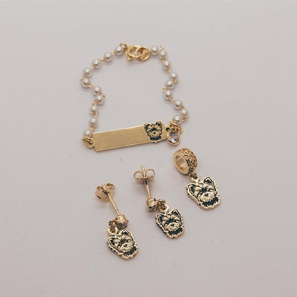 Pulseira YorkShire Dourada