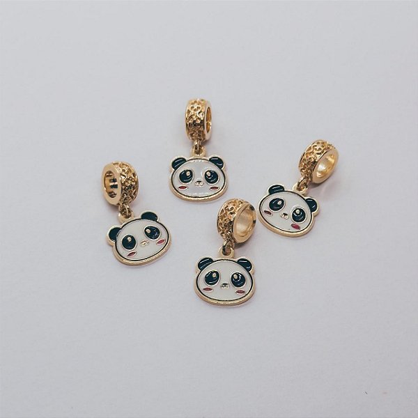 Berloque Panda Dourado