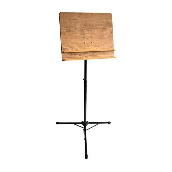 SUPORTE P/ PARTITURA MAESTRO EM MADEIRA COM SUPORTE 5050M