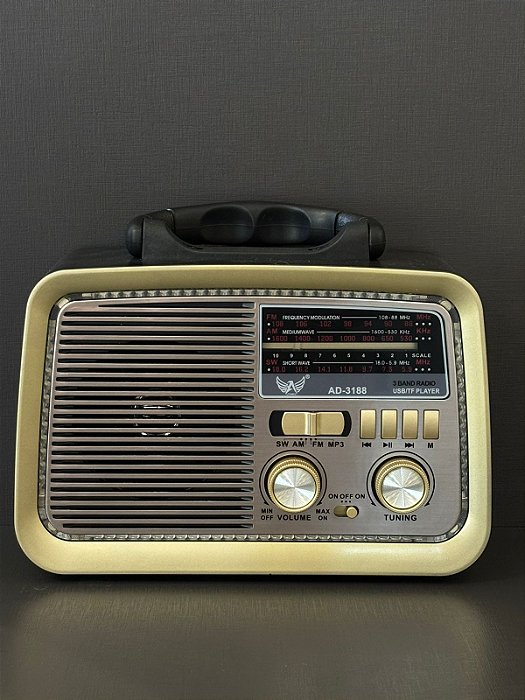 RÁDIO AD-3188 PRETO
