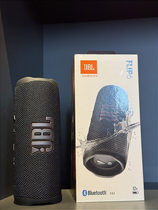 JBL FLIP 6 PRETO