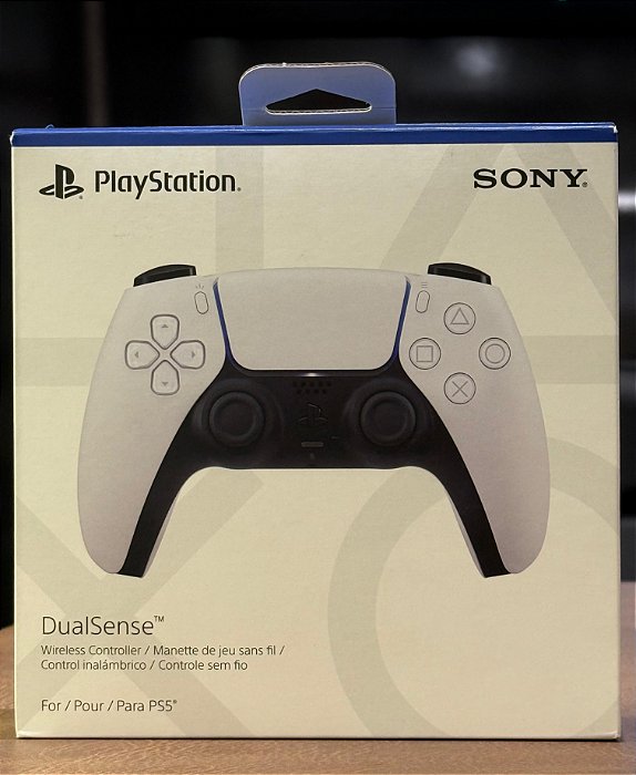 CONTROLE  DUALSENSE PLAYSTATION 5 BRANCO