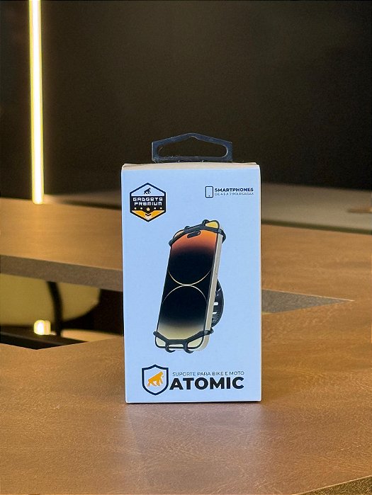 SUPORTE PARA BIKE E MOTO ATOMIC