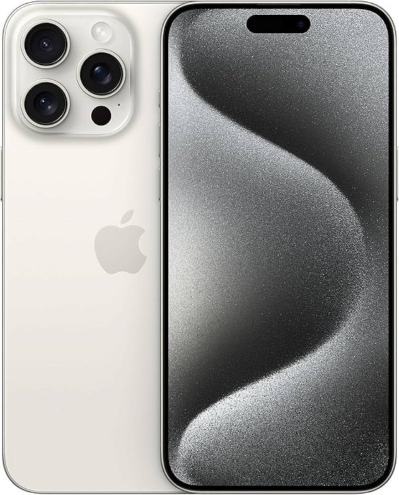 IPHONE 15 PRO 256GB TITÂNIO BRANCO