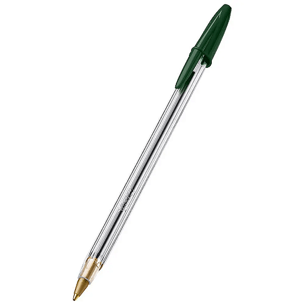 Caneta Esferográfica Cristal Verde Bic