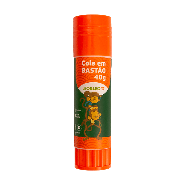Cola Bastão Branca 40g - Leo&Leo
