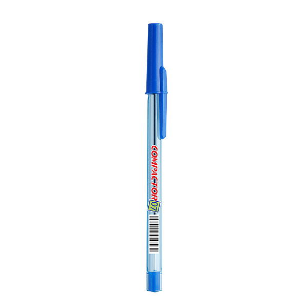 Caneta esferografica 0,7mm Azul - Compactor