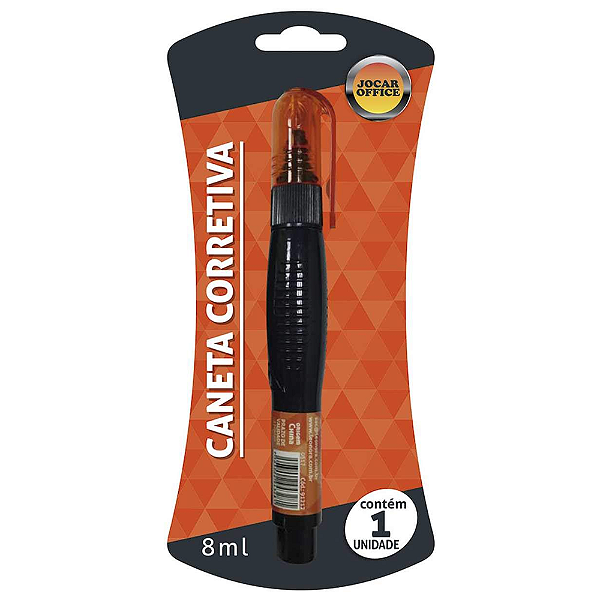 Caneta Corretiva Jocar Office 8 ml Metal - Leonora
