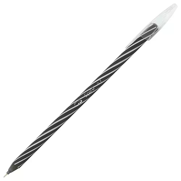 Caneta Esferográfica 0.7mm Cis Spiro - Preto