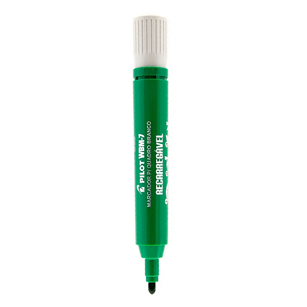 Marcador Quadro Branco Recarregável WBM-7 Verde Pilot