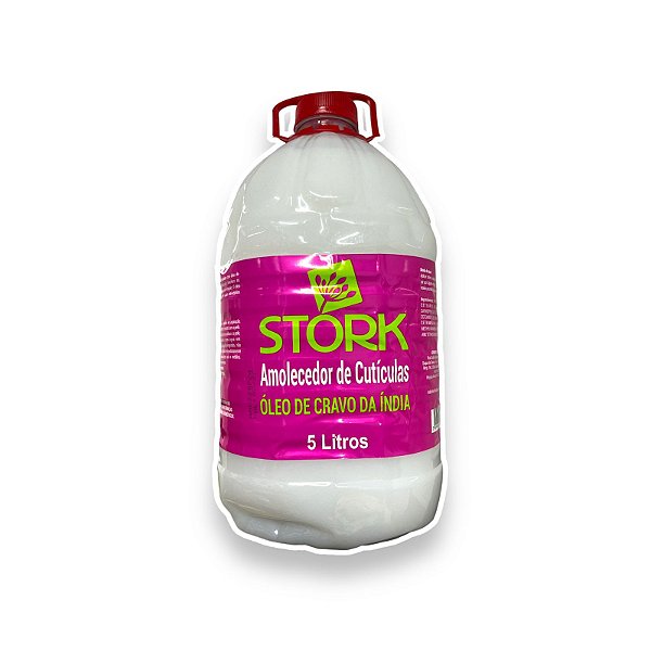Amolecedor de cutículas stork com óleo de cravo da índia 5 litro
