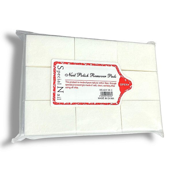 Algodão Prensado para Unhas Fan Nails