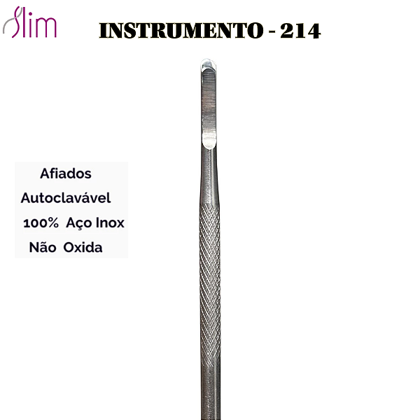 Bisturi Nuclear Largo manicure instrumento 214